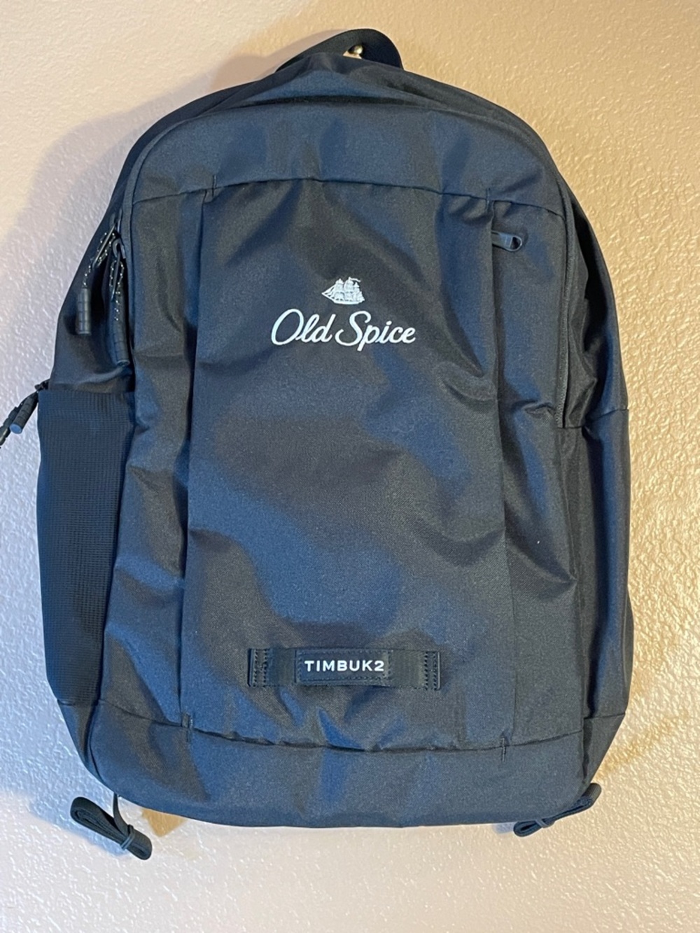 Timbuk2 Black Backpack with Old Spice Logo